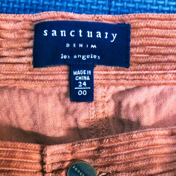 Sanctuary terra Cotta corduroy skirt size 24 00 - Picture 3 of 4